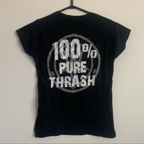 NWOT Onslaught Band fitted tee - Picture 3 of 4